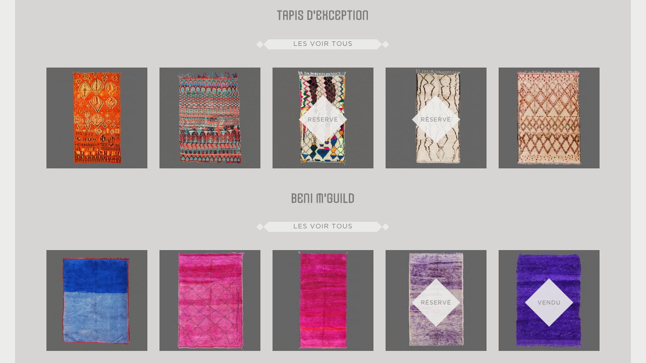 site internet secret berbere collection tapis