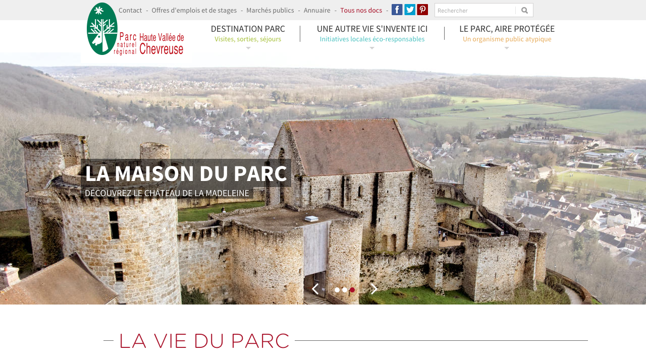 la vallée de chevreuse site internet home