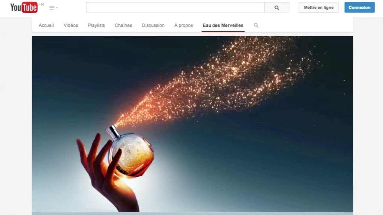 site interactif parfum hermes eau des merveilles 10 ans
