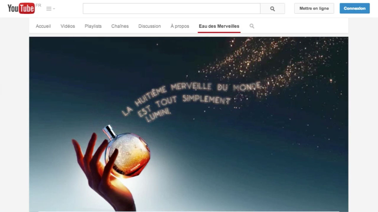site interactif parfum hermes eau des merveilles 10 ans