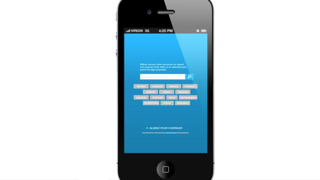 application mobile INA