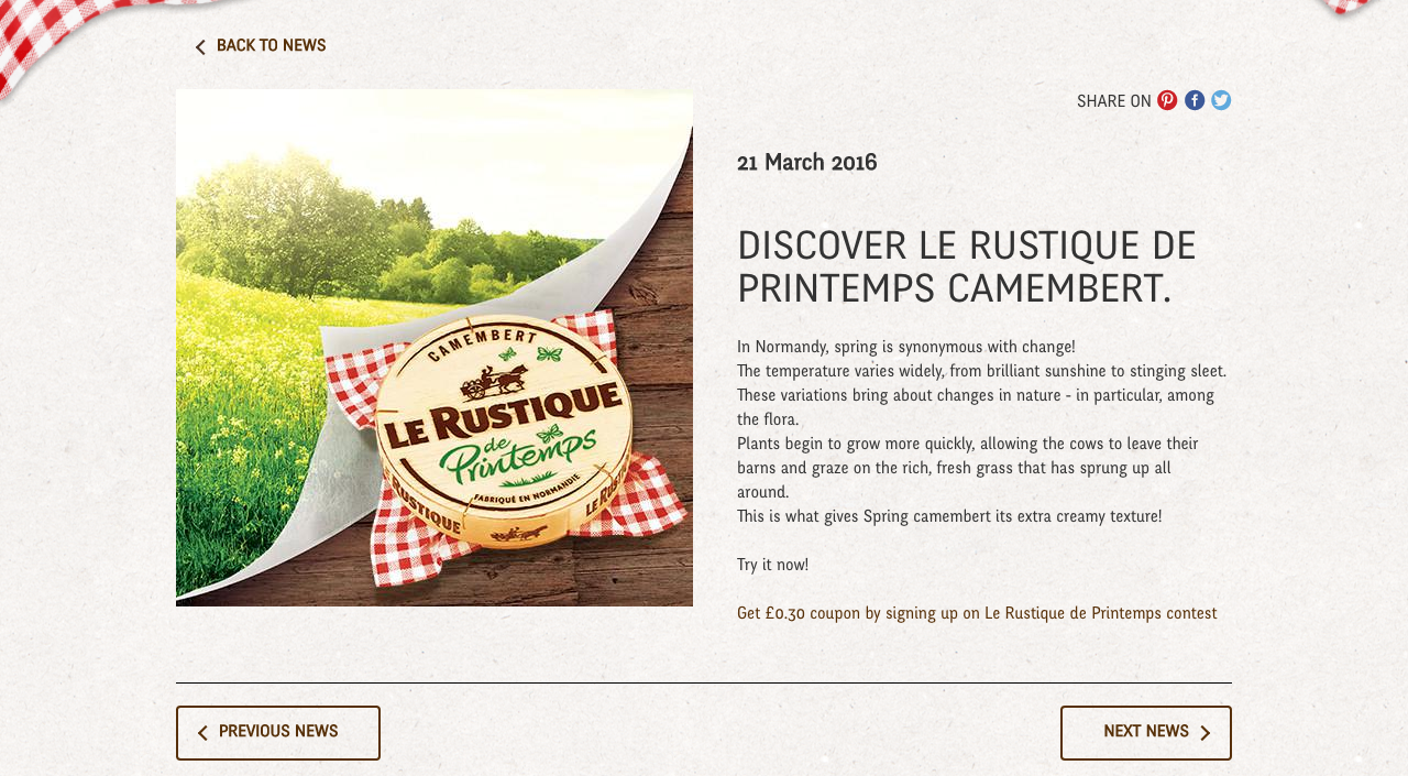 Le Rustique - Site