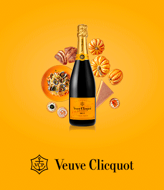 Vignette de présentation du projet food pairing pour Veuve Clicquot réalisé par l'agence lumini